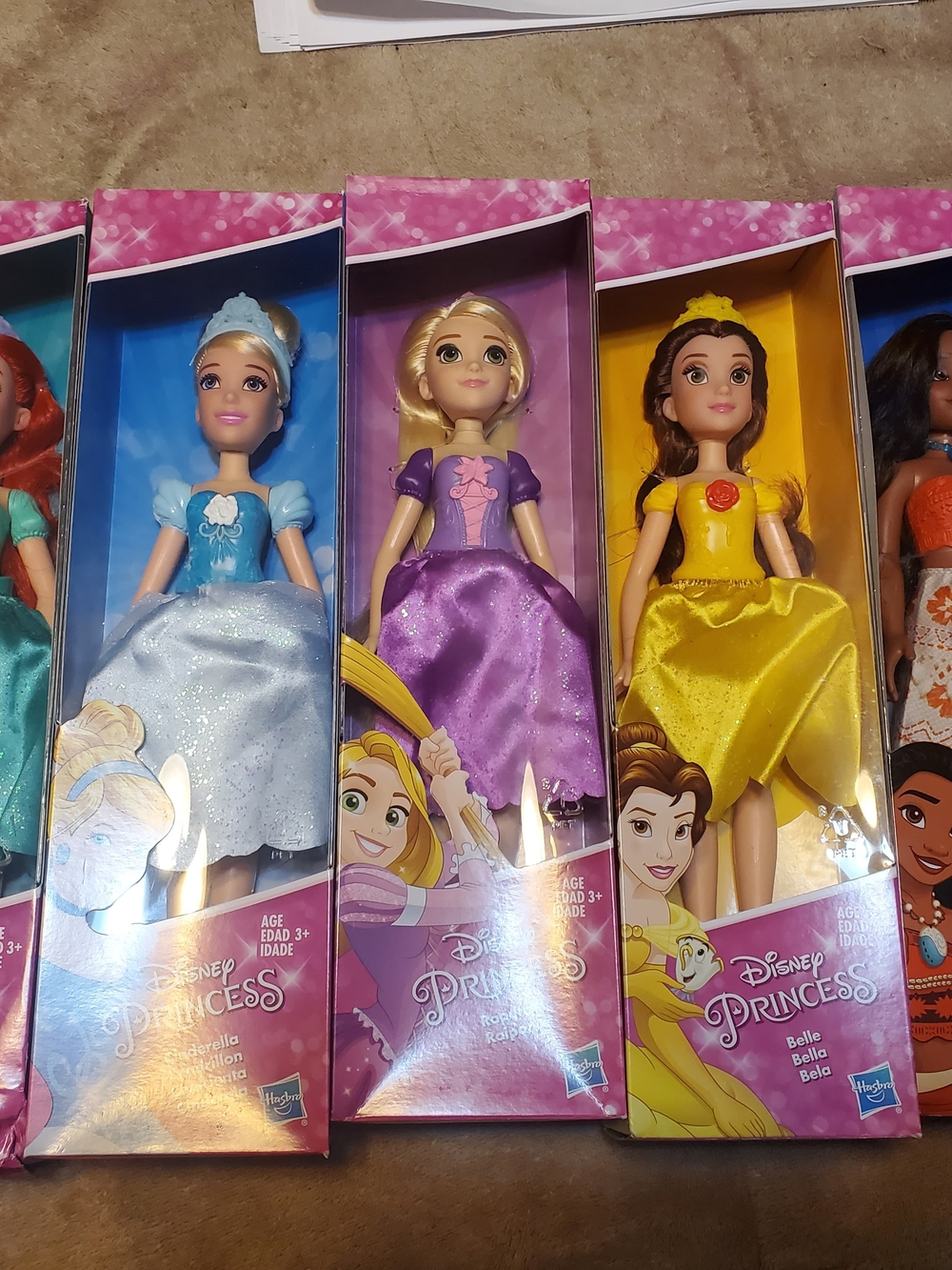 Hasbro Disney Princess Doll Set